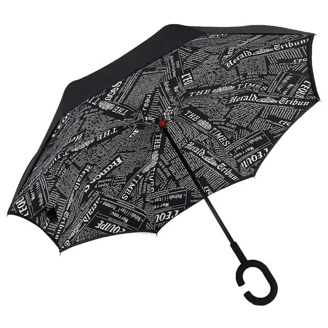 Reverse Double Layer Inverted Umbrella