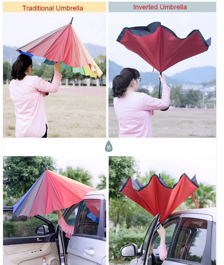 Reverse Double Layer Inverted Umbrella