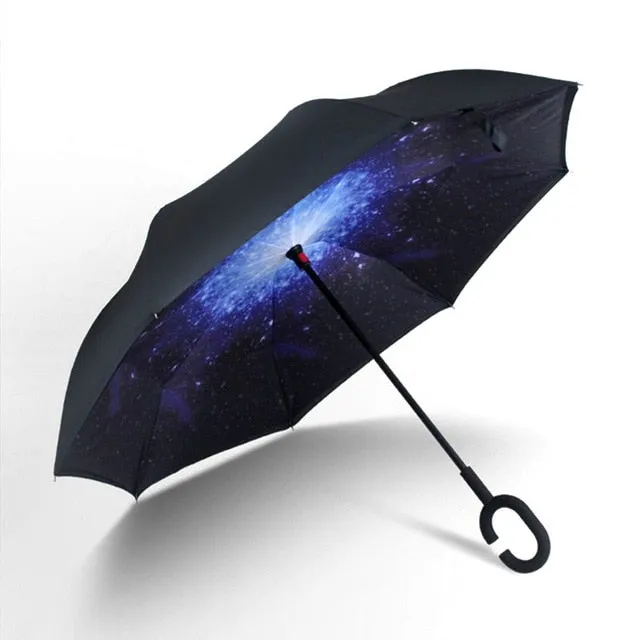 Reverse Double Layer Inverted Umbrella
