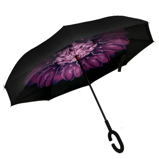 Reverse Double Layer Inverted Umbrella