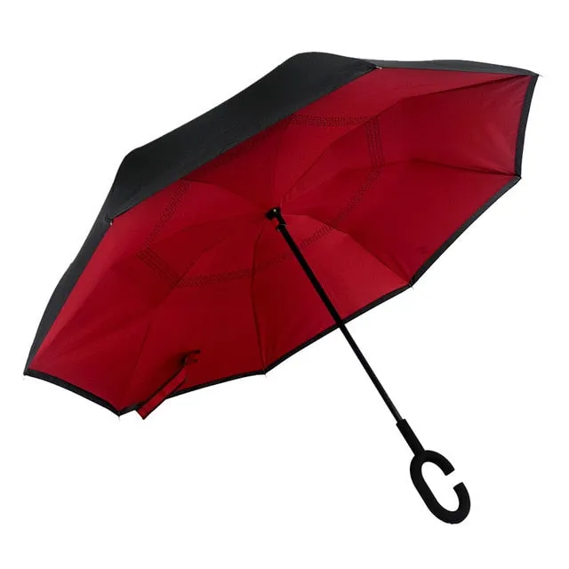 Reverse Double Layer Inverted Umbrella