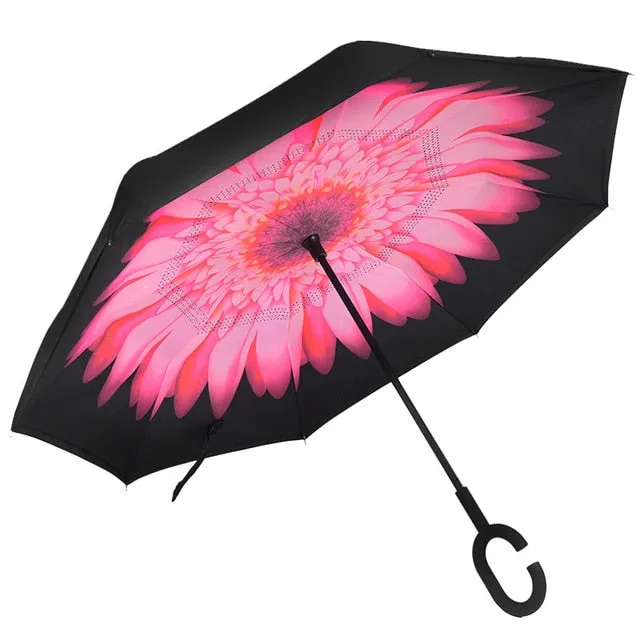 Reverse Double Layer Inverted Umbrella