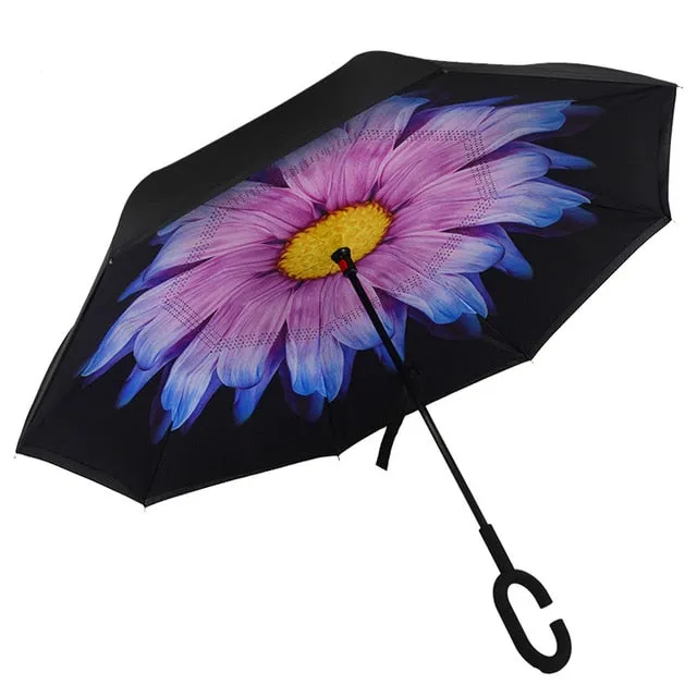 Reverse Double Layer Inverted Umbrella