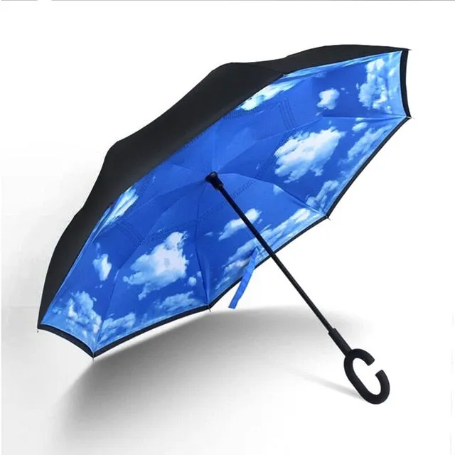 Reverse Double Layer Inverted Umbrella