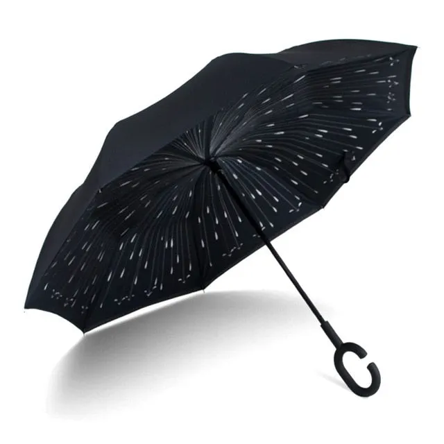 Reverse Double Layer Inverted Umbrella