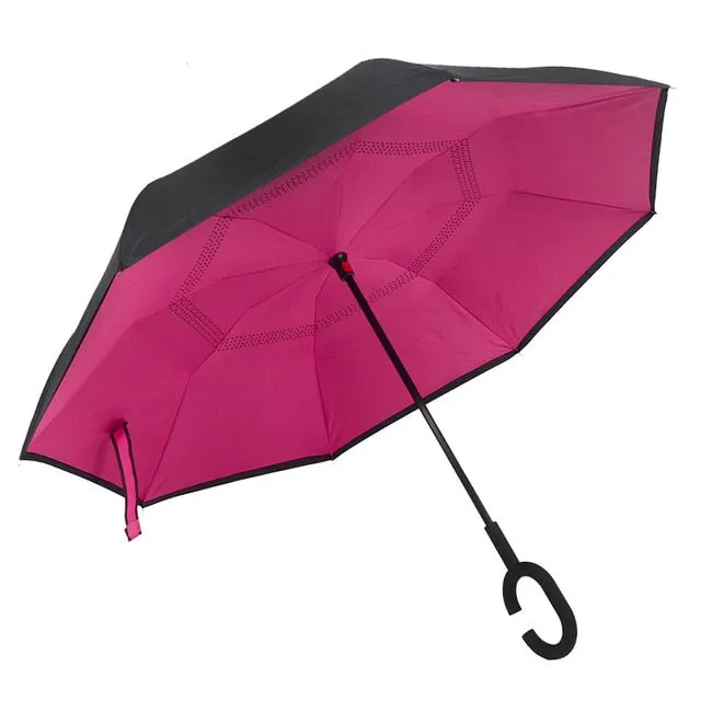 Reverse Double Layer Inverted Umbrella