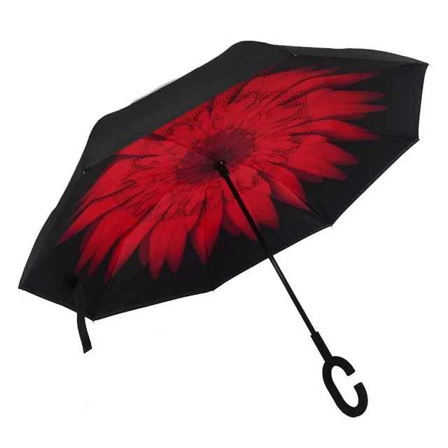 Reverse Double Layer Inverted Umbrella