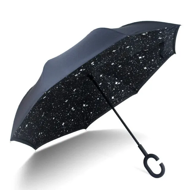 Reverse Double Layer Inverted Umbrella