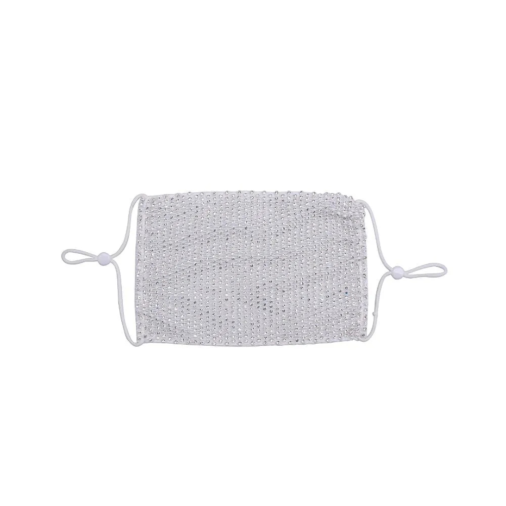 Rhinestone Face Mask - 2 Piece Pack Masks