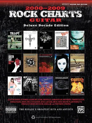 ROCK CHARTS GUITAR 2000 - 2009 GTR TAB