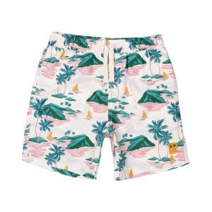 ROCK YOUR KID ALOHA BOARDSHORTS
