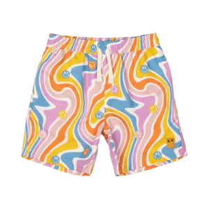 ROCK YOUR KID FEELING GROOVY BOARDSHORTS