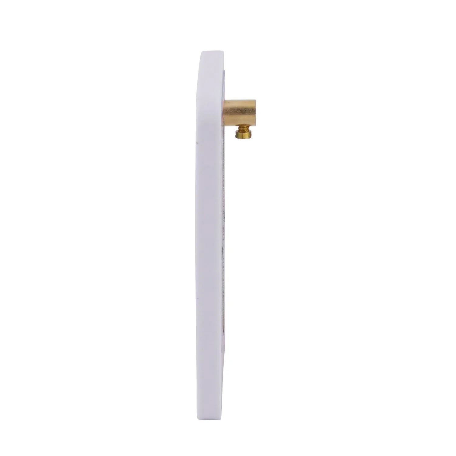 Schneider Electric GGBL01G Lisse White Moulded 1G Grid Front Plate