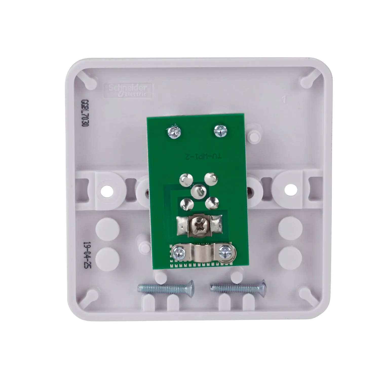 Schneider Electric GGBL7030 Lisse White Moulded Single Satellite "F" Type Socket Outlet