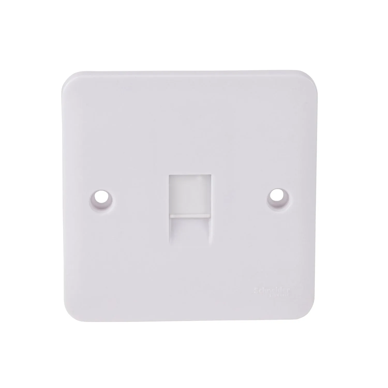 Schneider Electric GGBL7051 Lisse White Moulded Single RJ12 Data/Telephone Socket Outlet