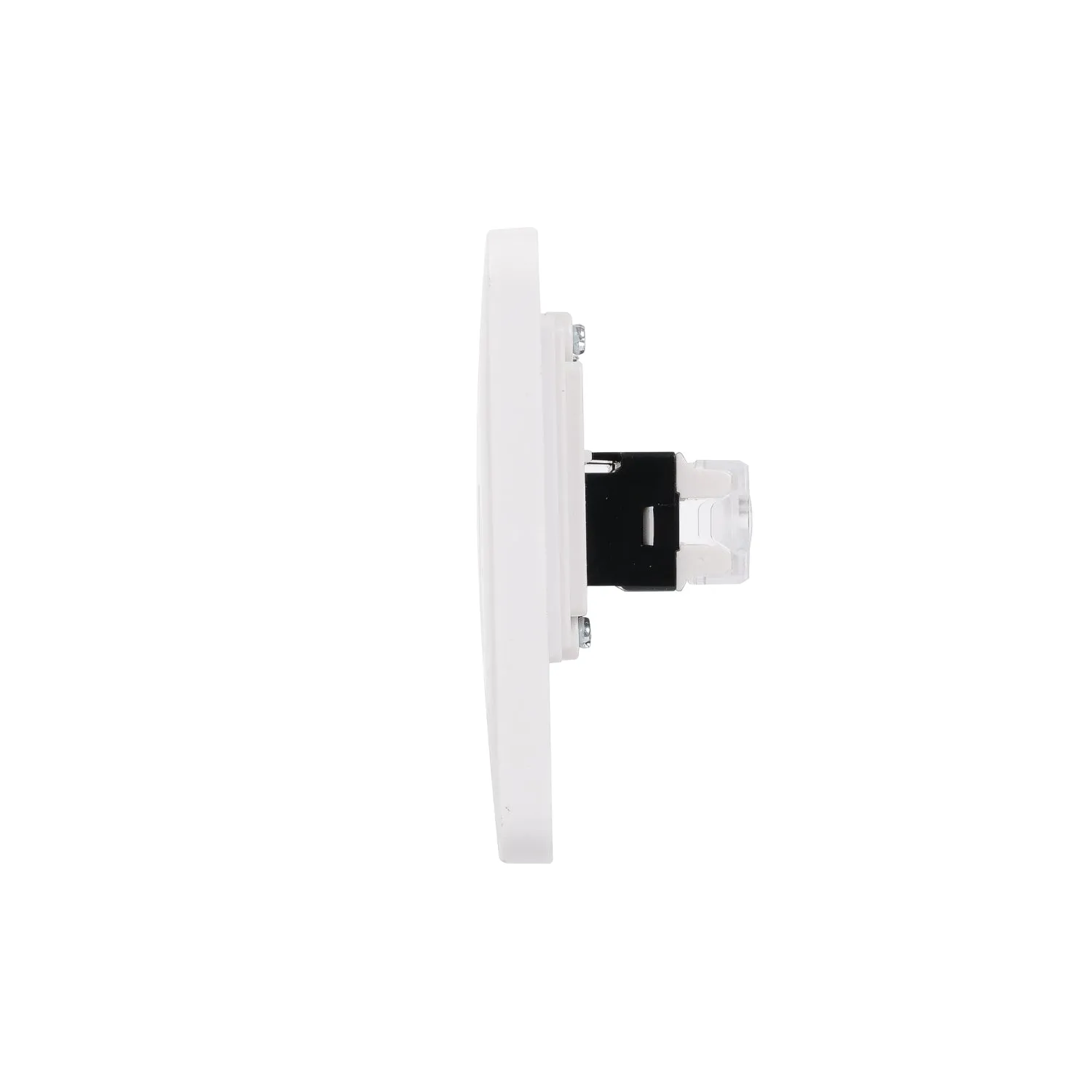 Schneider Electric GGBL7072C6S Lisse White Moulded Twin RJ45 CAT6 Data Socket (Display Packaged)