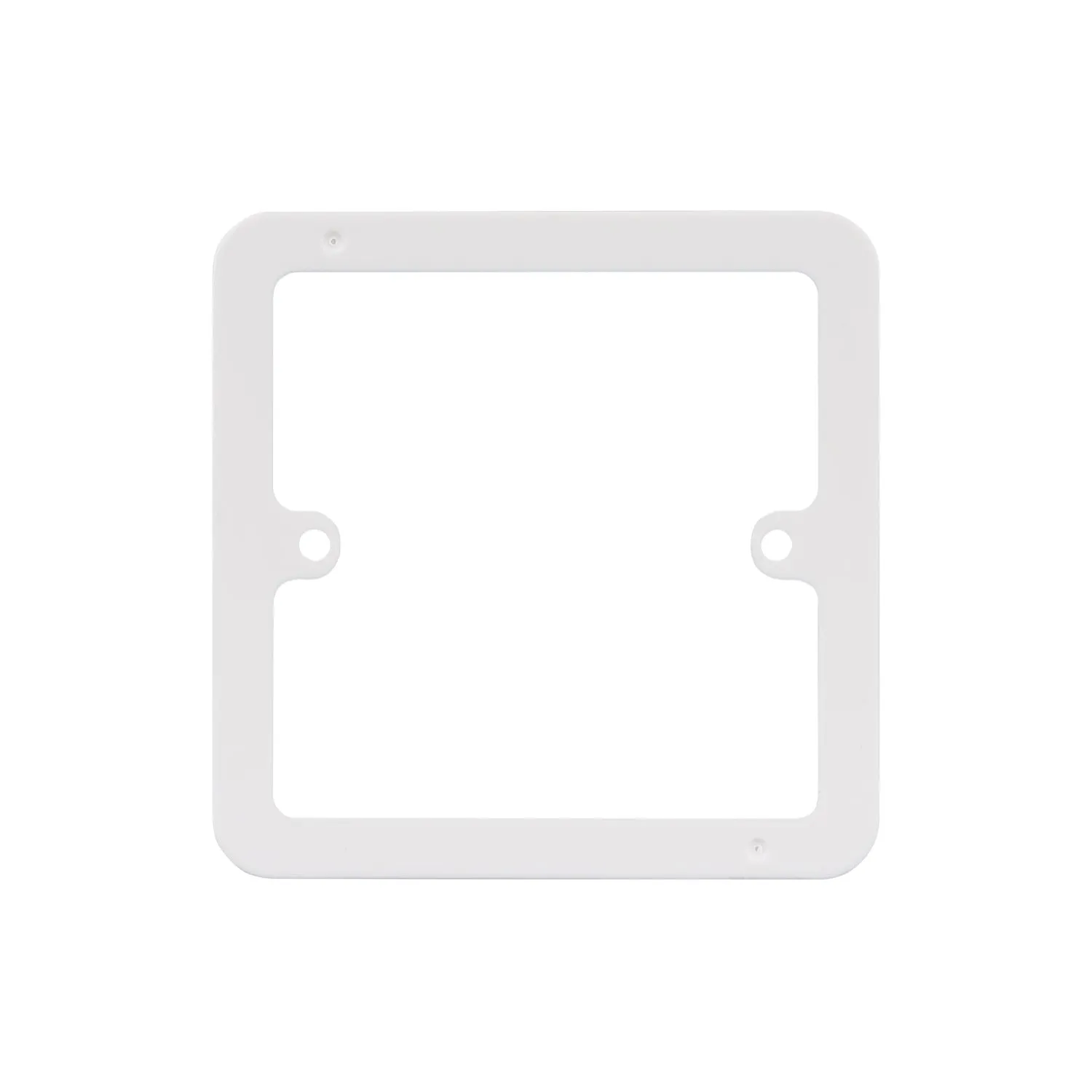 Schneider Electric GGBLSPC1FO Lisse White Moulded 1G Flex Outlet Spacer Frame