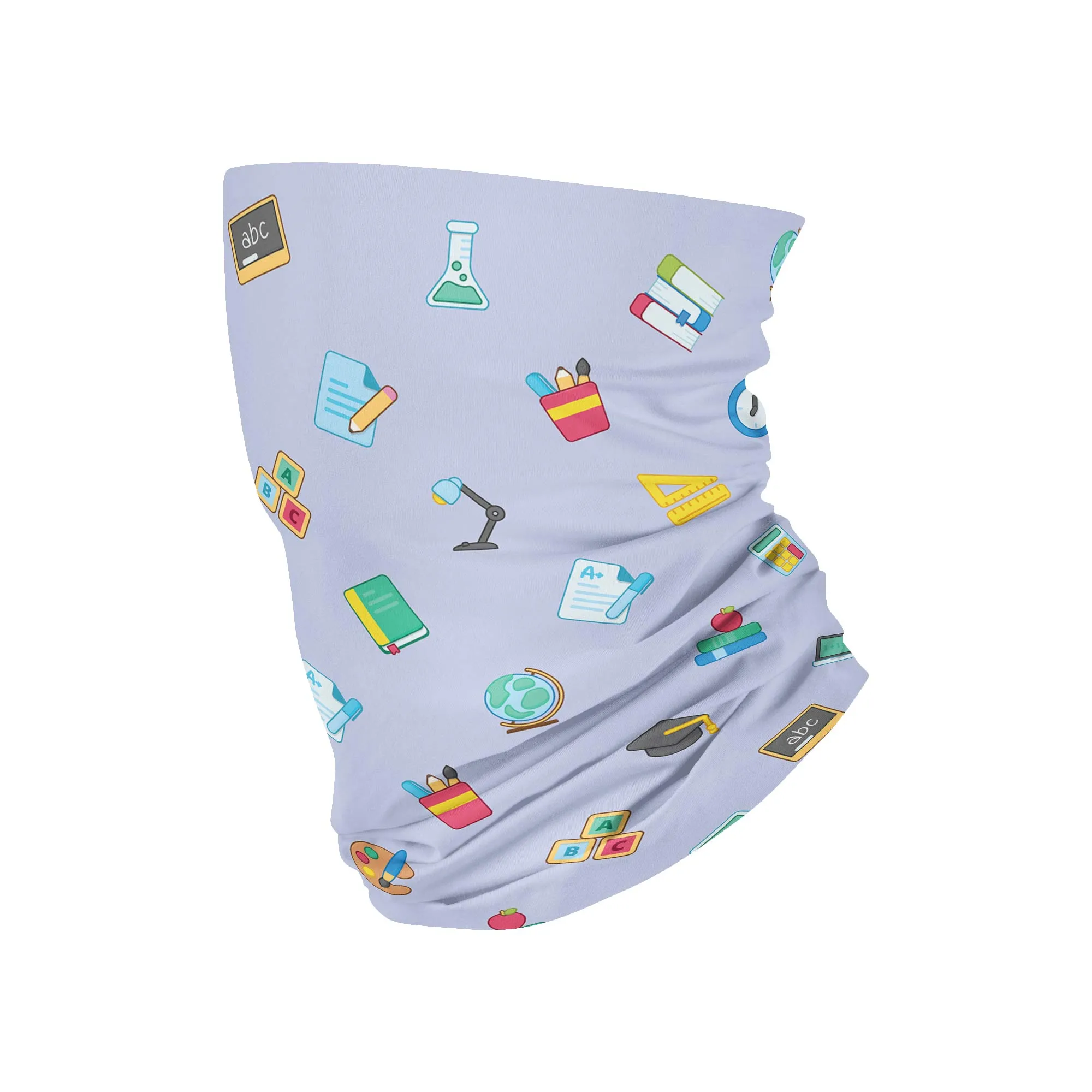 School Neck Gaiter fits Kids, Youth and Petite