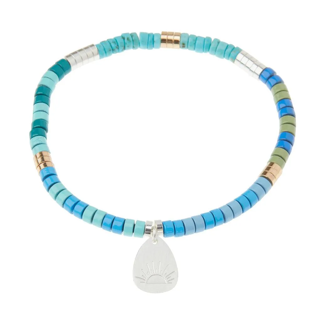 Scout Curated Wears Stone Intention Charm Bracelet - Turquoise