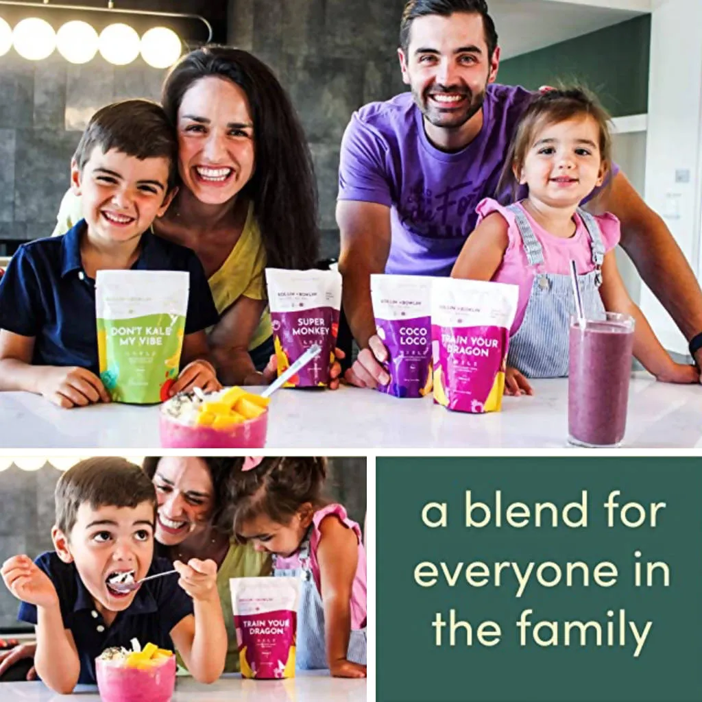 Smoothie Mix - 3 Flavor Variety Pack of 6, 12, 24