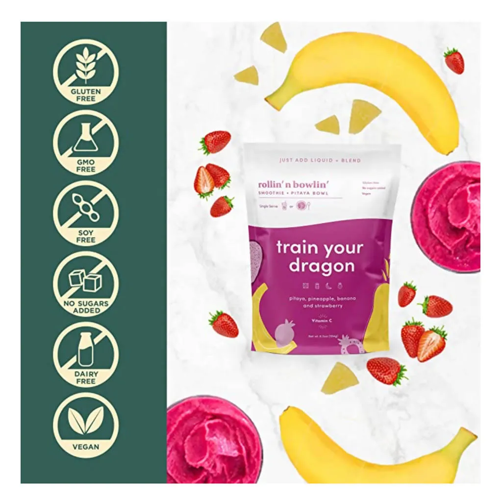 Smoothie Mix - 3 Flavor Variety Pack of 6, 12, 24