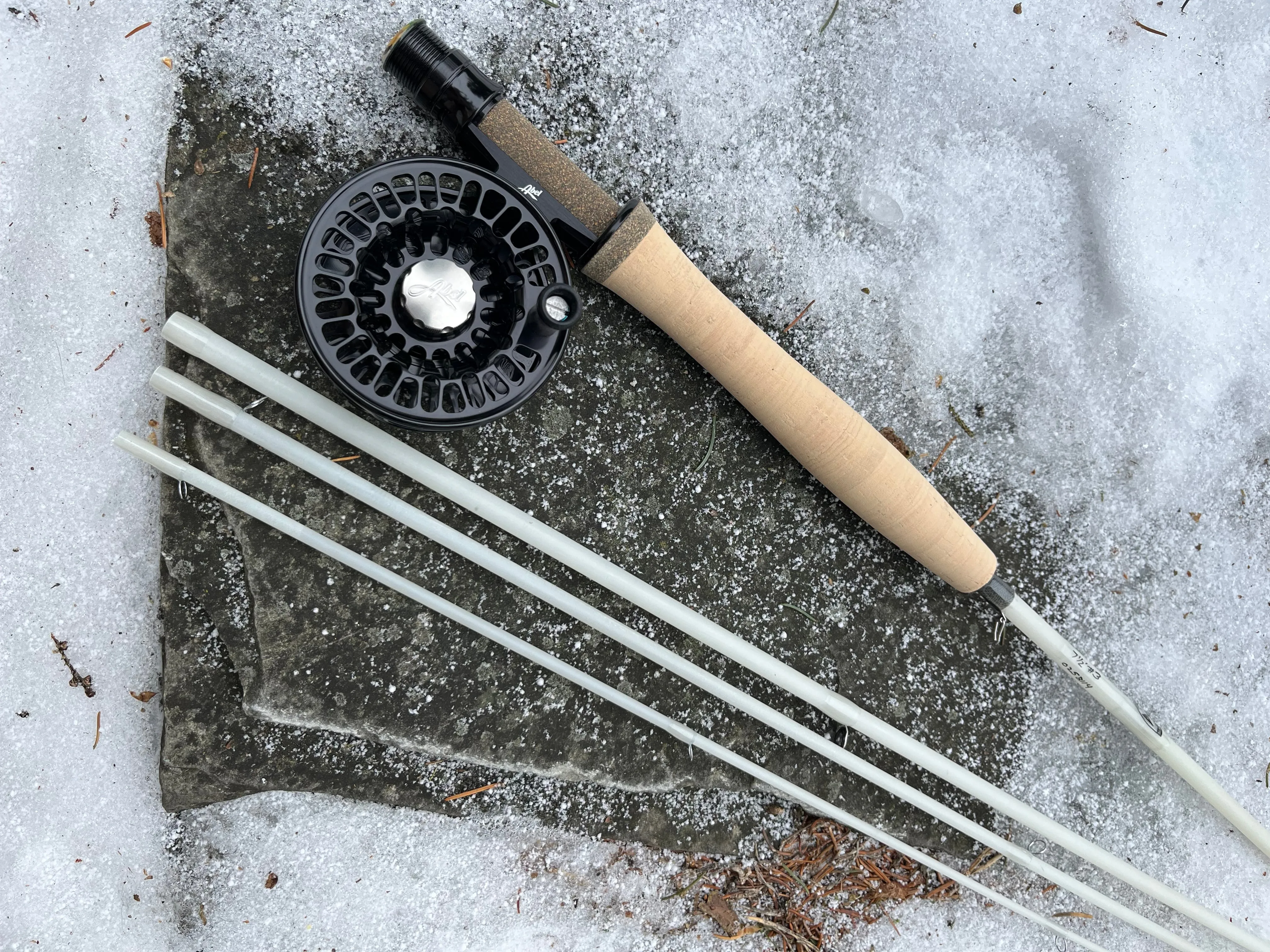 Snow Glass Zen Trout Edition