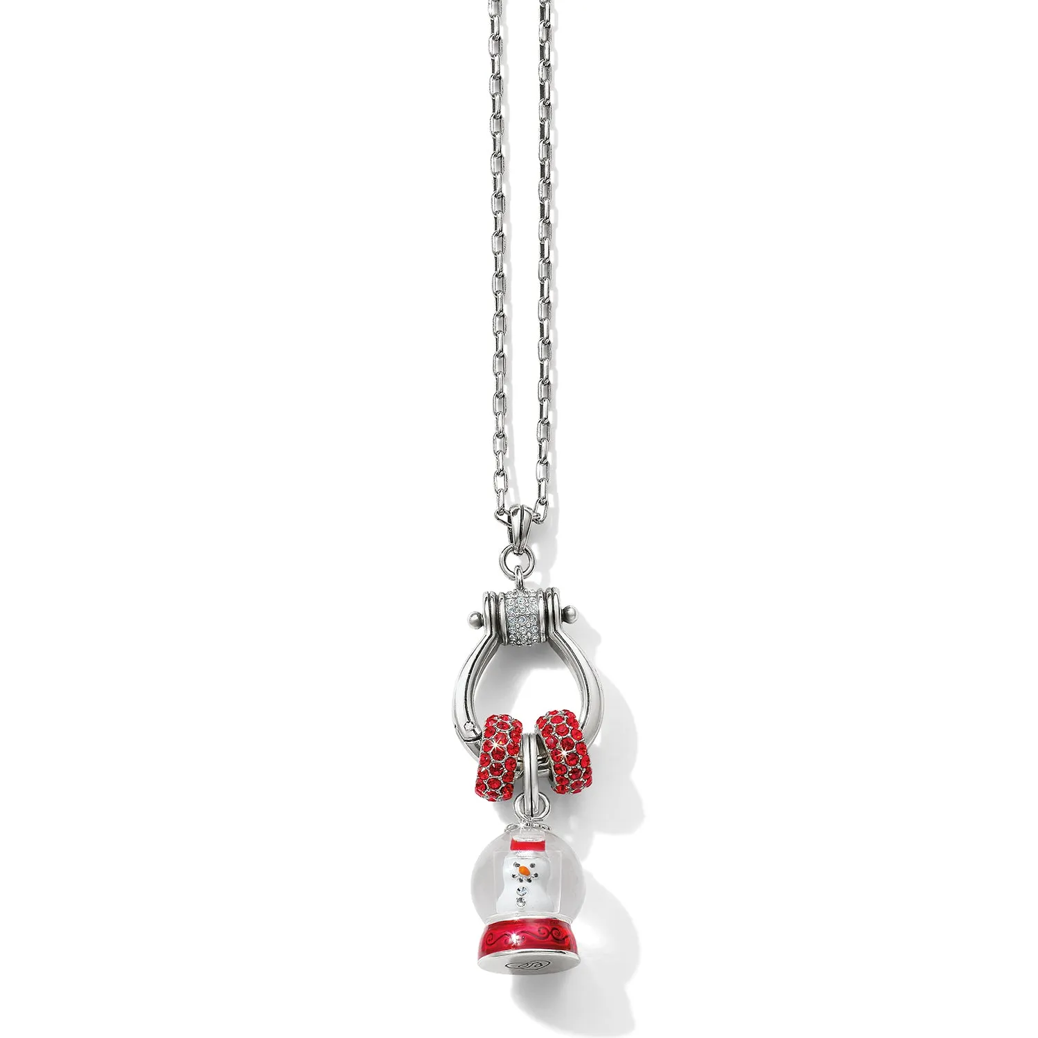Snowglobe Snow Man Charm - JC6903