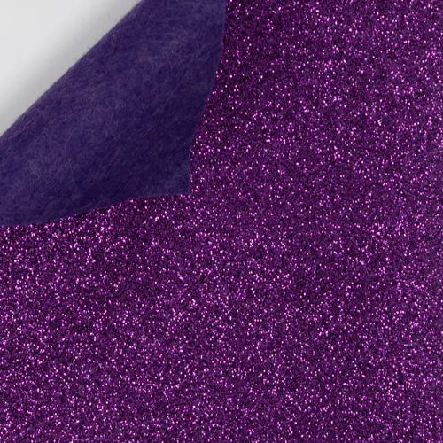 Solid Glitter Felt