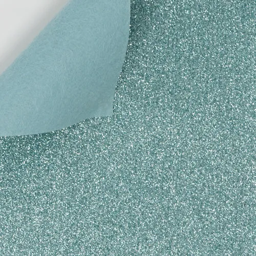 Solid Glitter Felt