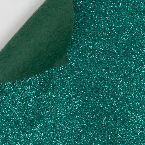 Solid Glitter Felt
