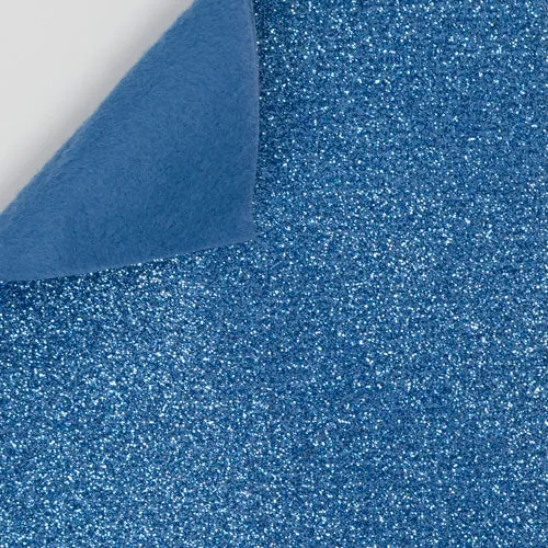 Solid Glitter Felt