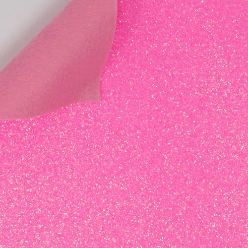 Solid Glitter Felt