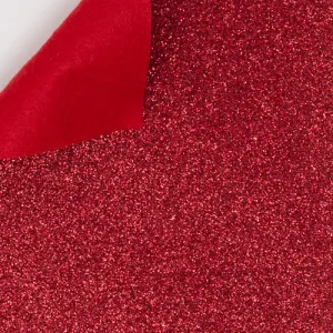 Solid Glitter Felt