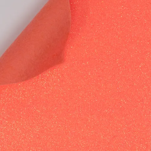 Solid Glitter Felt