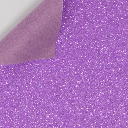 Solid Glitter Felt