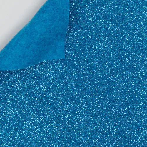 Solid Glitter Felt