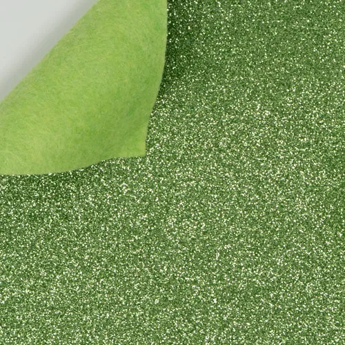 Solid Glitter Felt