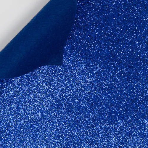 Solid Glitter Felt