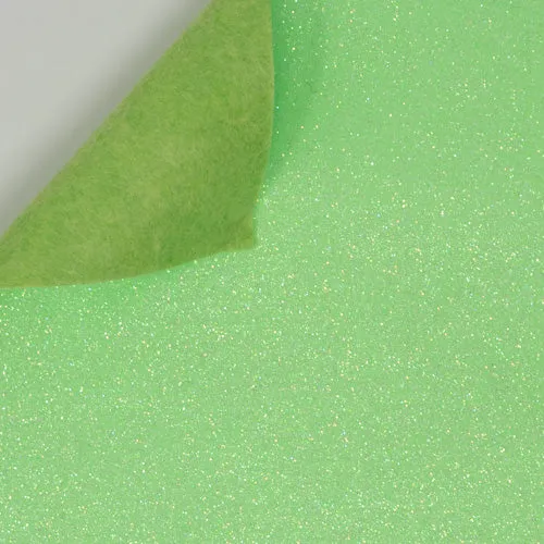Solid Glitter Felt