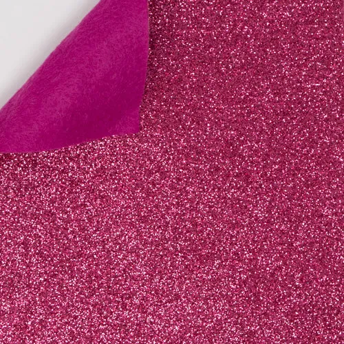 Solid Glitter Felt