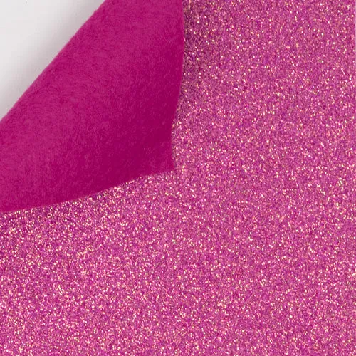 Solid Glitter Felt