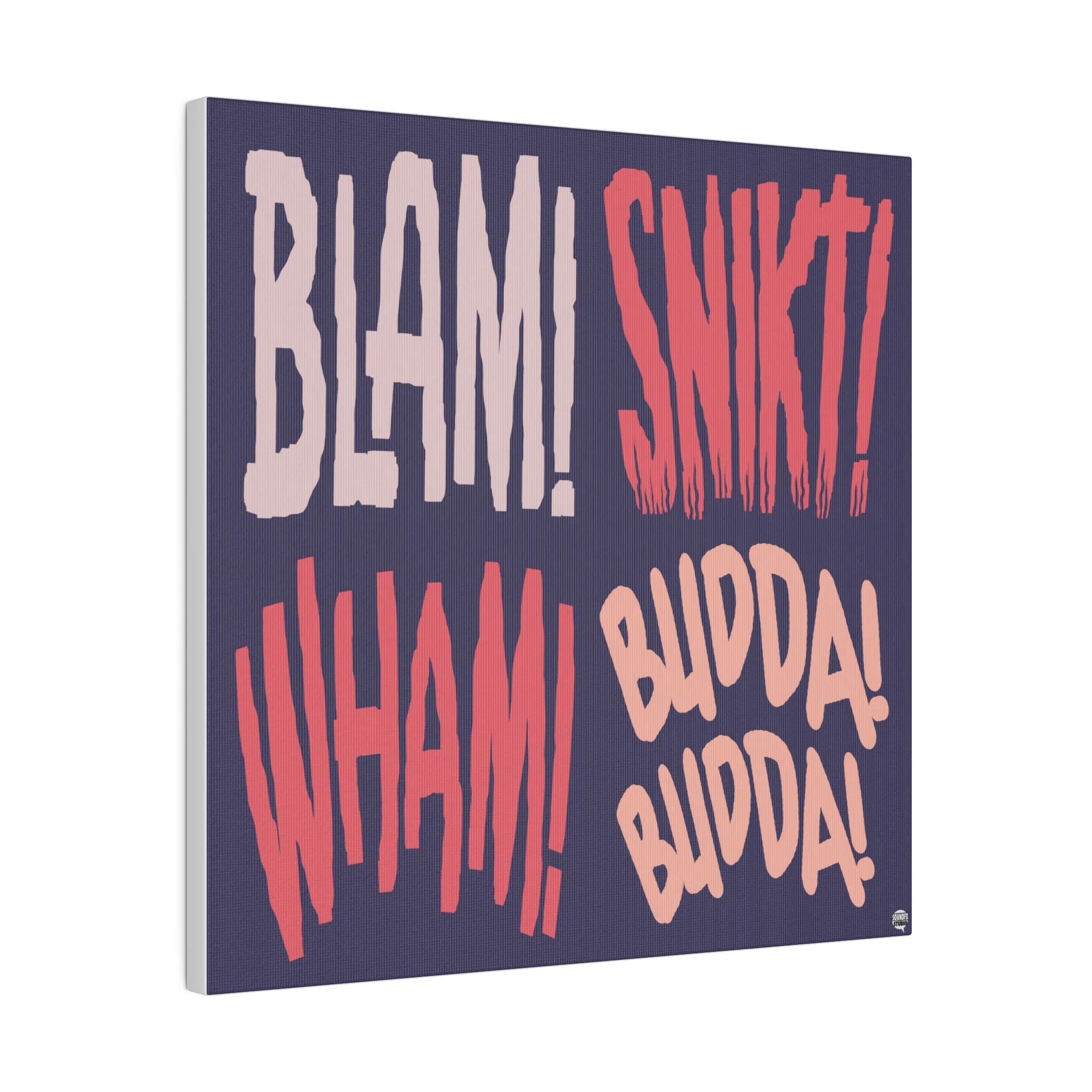 SoundFX BLAM SNIKTMatte Canvas