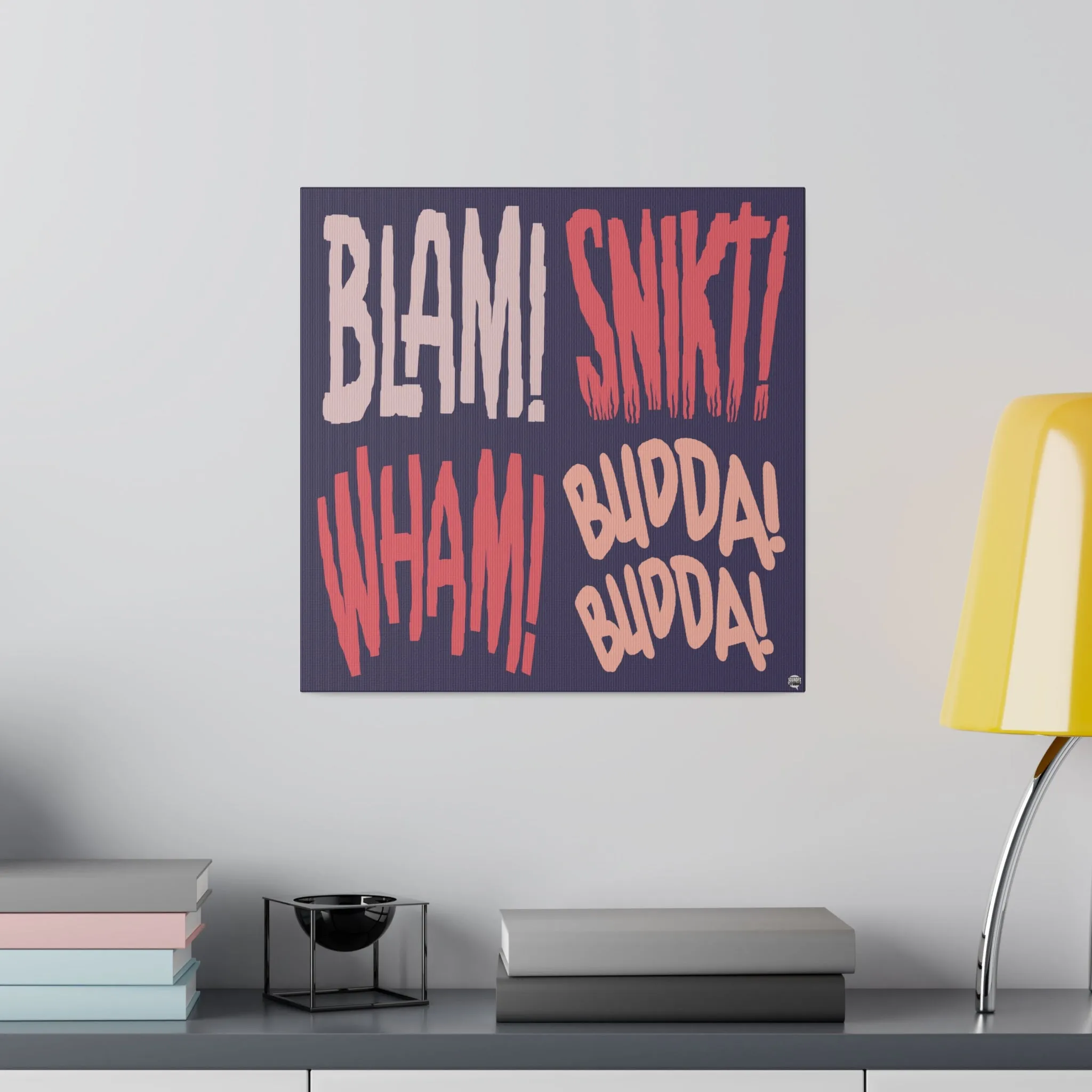 SoundFX BLAM SNIKTMatte Canvas