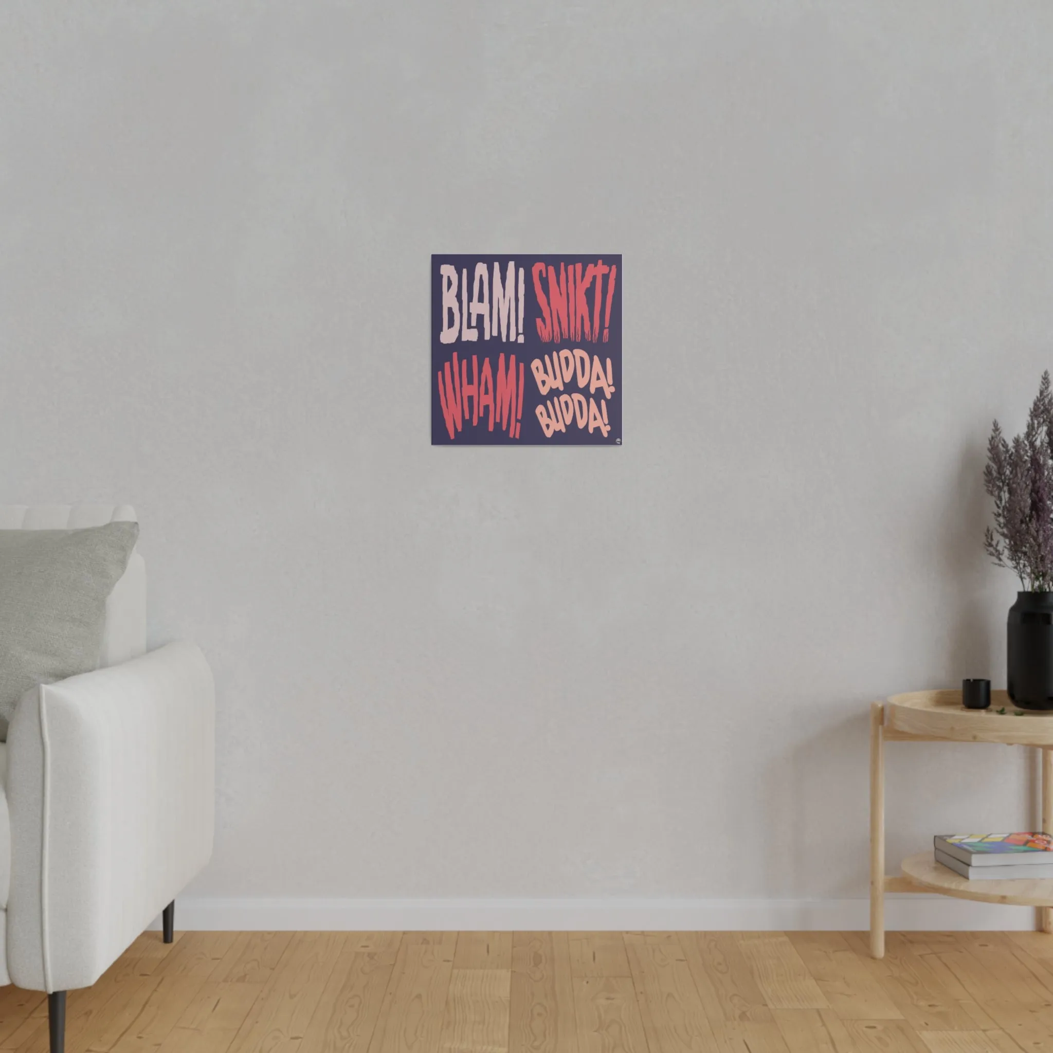 SoundFX BLAM SNIKTMatte Canvas