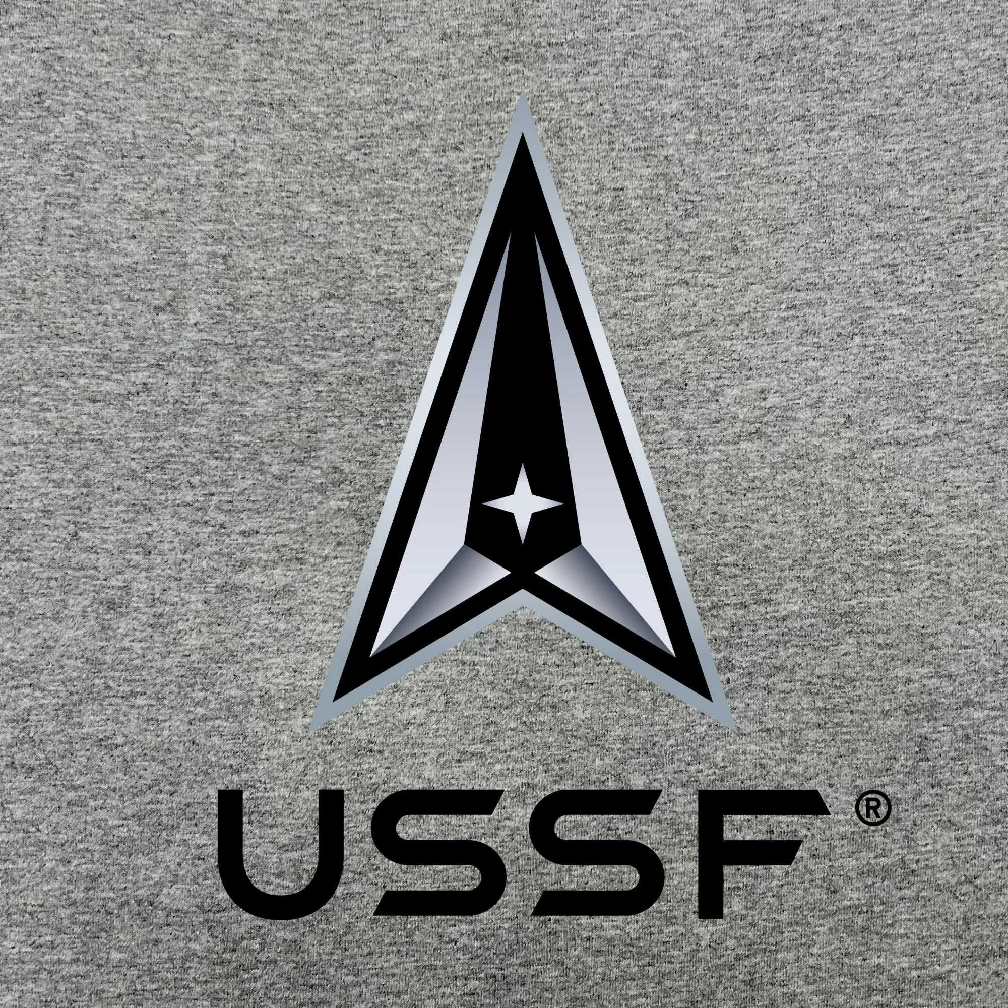 Space Force Delta Performance T-Shirt (Grey)