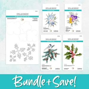 Spellbinders Etched Dies The Snow Garden Collection by Susan Tierney-Cockburn