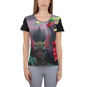 Splinterlands: Death Team Unleashed All-Over Print Women's Athletic T-shirt