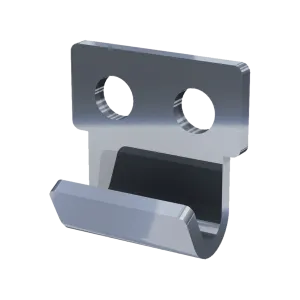 Stainless steel miniature low profile strike