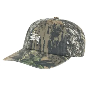 Stussy Washed Stock Low Pro Strapback Cap Leaf