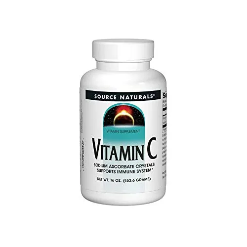 Suplemento alimenticio con vitamina C y ascorbato sódico de Source Naturals, SN0443, 1, 1